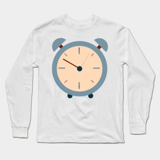 Cartoon Clock Long Sleeve T-Shirt